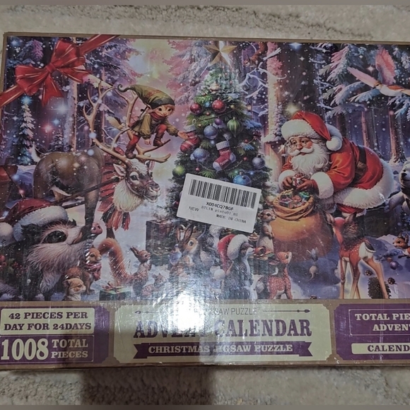 #6 Christmas Advent Calendar Jigsaw Puzzle - Picture 1 of 4